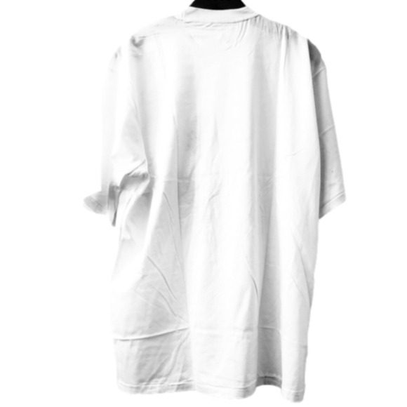 Xxxl White Short Sleeve Tee - Picture 3 of 3